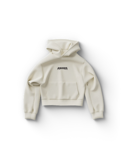 Dual Photo Cropped Hoodie