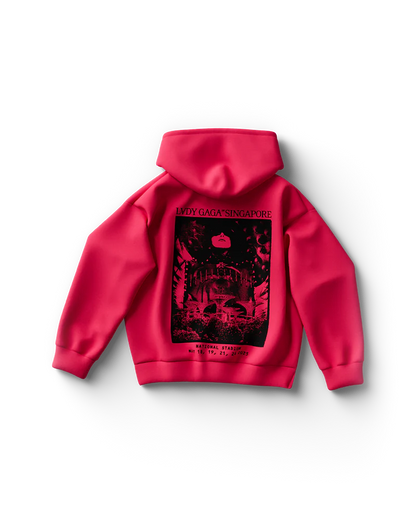 Pink Singapore Hoodie